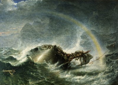 Das Schiffswrack, 1859 von Francis Danby